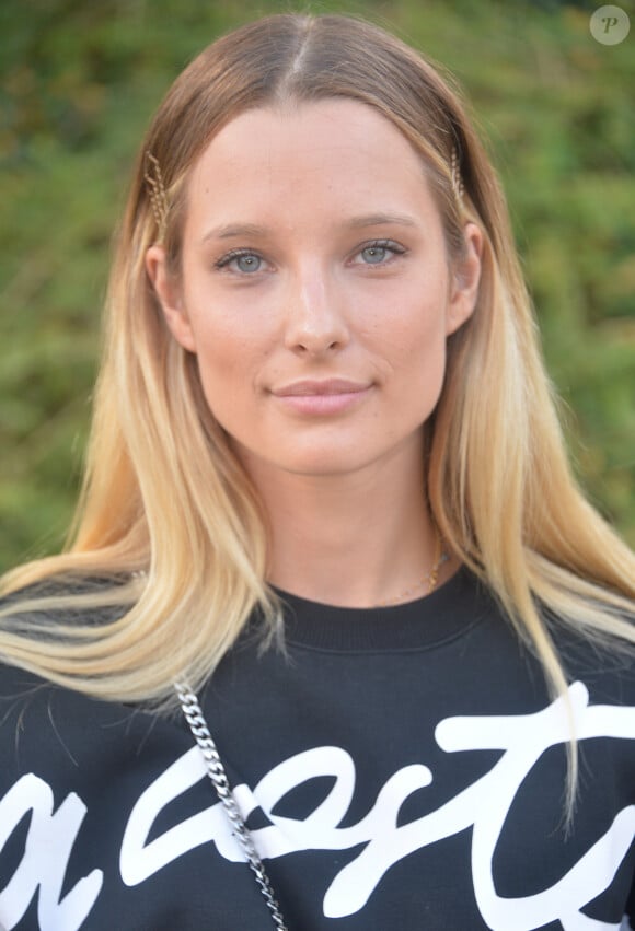 Exclusif - Ilona Smet - Front Row du défilé Lacoste Collection Prêt-à-Porter Printemps/Eté 2020 lors de la Fashion Week de Paris, le 1er octobre 2019. © Veeren Ramsamy-Christophe Clovis/Bestimage 