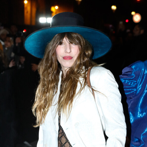 Lou Doillon - Arrivées au défilé de mode Haute-Couture "Jean Paul Gaultier" lors de la fashion week de Paris. Le 25 janvier 2023 © Veeren-Christophe Clovis / Bestimage 