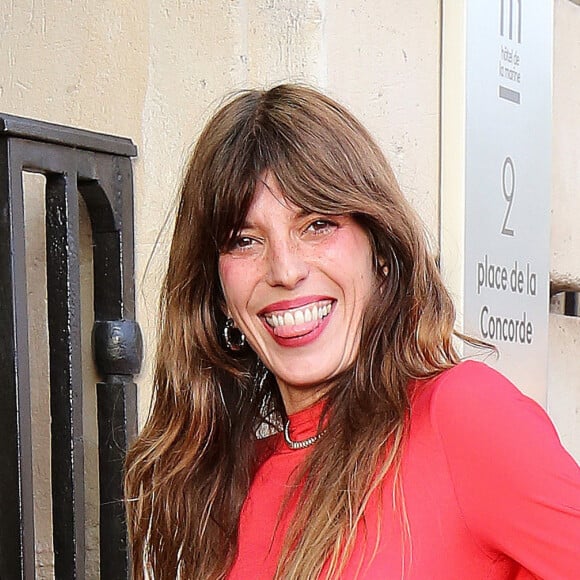 Lou Doillon - Arrivées au dîner Balenciaga à l'Hôtel de la Marine après le défilé automne-hiver 2024 Haute-Couture à Paris le 5 juillet 2023. © Jonathan Rebboah / Panoramic / Bestimage 