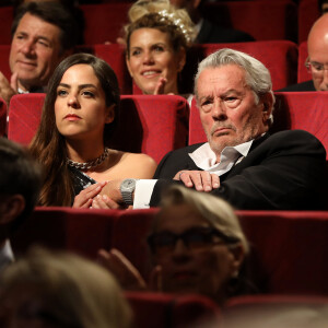 Alain Delon et sa fille Anouchka - Remise de la Palme d'Honneur à Alain Delon lors du 72ème Festival International du Film de Cannes. On may 19th 2019 © Jacovides-Moreau / Bestimage 