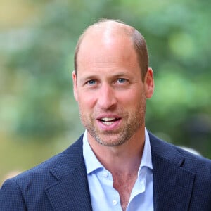 Le prince William, prince de Galles, visite la galerie Saatchi sur King's Road dans le quartier de Chelsea, à Londres, Royaume Uni, le 5 septembre 2024, pour découvrir « Homelessness: Reframed », une exposition révolutionnaire qui donne vie aux complexités du sans-abrisme. © Chris Jackson/WPA-Pool/Bestimage 