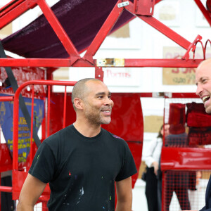 Le prince William, prince de Galles, visite la galerie Saatchi sur King's Road dans le quartier de Chelsea, à Londres, Royaume Uni, le 5 septembre 2024, pour découvrir « Homelessness: Reframed », une exposition révolutionnaire qui donne vie aux complexités du sans-abrisme. © Chris Jackson/WPA-Pool/Bestimage 