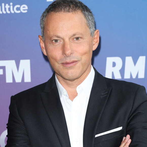 Alors qu'il assurait la direction générale de la chaîne info BFM TV depuis 2019, Marc-OlivierFogiel a annoncé qu'il quittait sa fonction
Marc-Olivier Fogiel lors de la conférence de presse de rentrée BFM TV. - RMC du groupe Altice France à Paris, France. © Coadic Guirec/Bestimage 