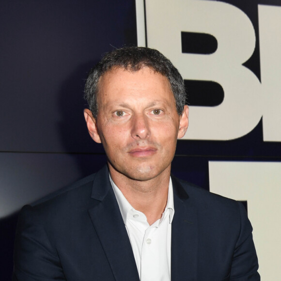 Marc-Olivier Fogiel, PDG de BFM.TV - Conférence de presse de rentrée de BFM.TV à Paris le 5 septembre. © Guirec Coadic / Bestimage