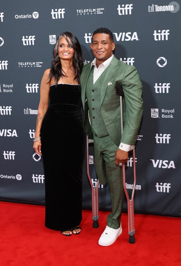 Anthony Robles, Judith Roblesau Toronto International Film Festival pour l'avant-première du film Instoppable (Credit Image: © Picjer/imageSPACE via ZUMA Press Wire)