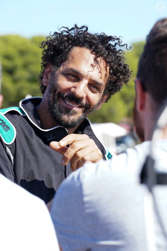 Exclusif - Tomer Sisley lors du marathon Karting Jules Bianchi (jour 1) au circuit Paul Ricard au Castellet, France, le 6 septembre 2024. © Anne-Sophie Guebey via Bestimage