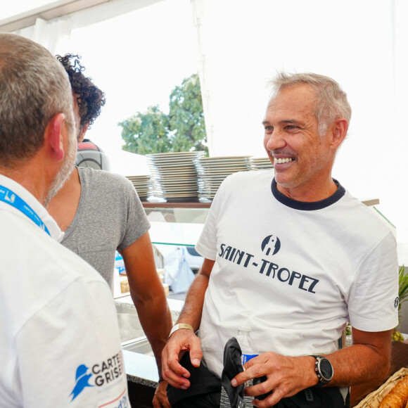 Exclusif - Paul Belmondo lors du marathon Karting Jules Bianchi (jour 1) au circuit Paul Ricard au Castellet, France, le 6 septembre 2024. © Anne-Sophie Guebey via Bestimage