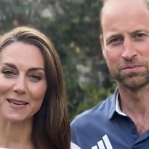 Et elle pourrait réapparaître très prochainement !
Le prince William, prince de Galles, avec une barbe de quelques jours et Catherine (Kate) Middleton, princesse de Galles félicitent les athlètes britanniques dans une vidéo, à l'issue les Jeux Olympiques de Paris2024 (JO). © Instagram / Prince and Princess of Wales via Bestimage 