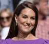 Le cancer de Kate Middleton n'empêche pas les réapparitions de la princesse de Galles
La princesse Catherine de Galles lors de la finale Hommes du tournoi de tennis de Wimbledon. 