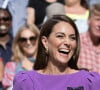 Cette dernière est d'ailleurs réapparue au tournoi de Wimbledon en juillet
La princesse Catherine de Galles lors de la finale Hommes du tournoi de tennis de Wimbledon. Le 14 juillet 2024