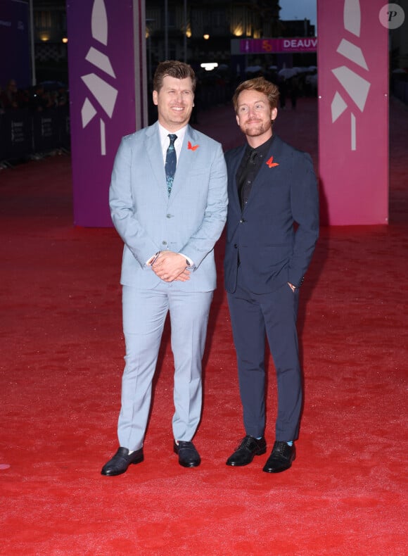 Clint Bentley et Greg Kwedar - Arrivées à la projection du film "Beetlejuice Beetlejuice" lors de la 50ème édition du Festival du Cinema Américain de Deauville, France, le 7 eptembre 2024. © Denis Guignebourg/BestImage