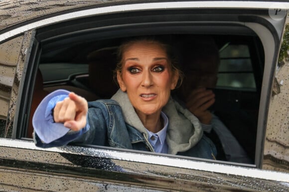 Céline Dion à Paris.