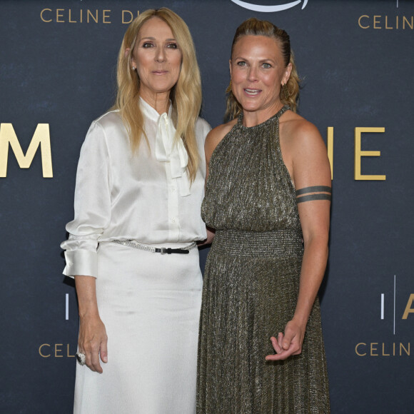 Céline Dion et Irene Taylor à la projection du documentaire "I am : Celine Dion" à New York le 17 juin 2024. 