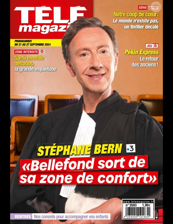 Stéphane Bern, "Télé Magazine".