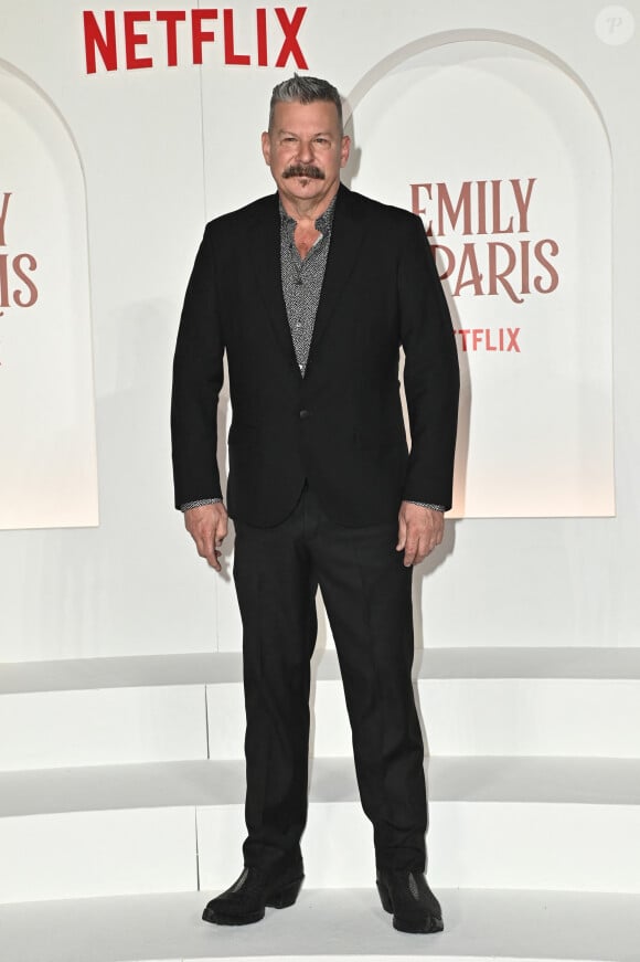 Flavio Furno - Première de la quatrième saison de la série '"Emily In Paris" à Rome le 10 septembre 2024.