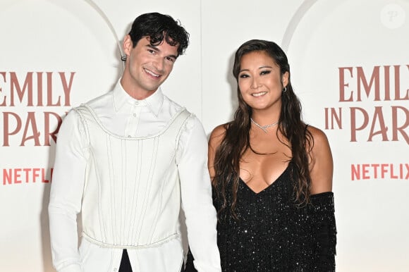 Paul Forman, Ashley Park - Première de la quatrième saison de la série '"Emily In Paris" à Rome le 10 septembre 2024.