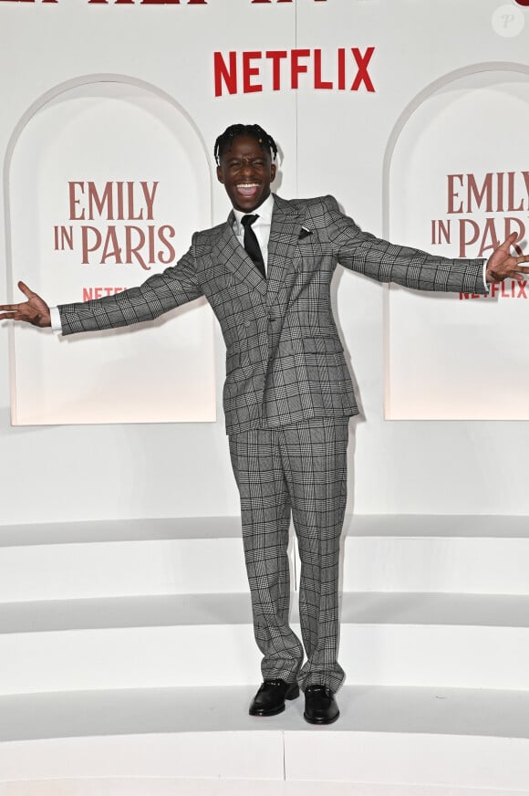 Samuel Arnold - Première de la quatrième saison de la série '"Emily In Paris" à Rome le 10 septembre 2024.