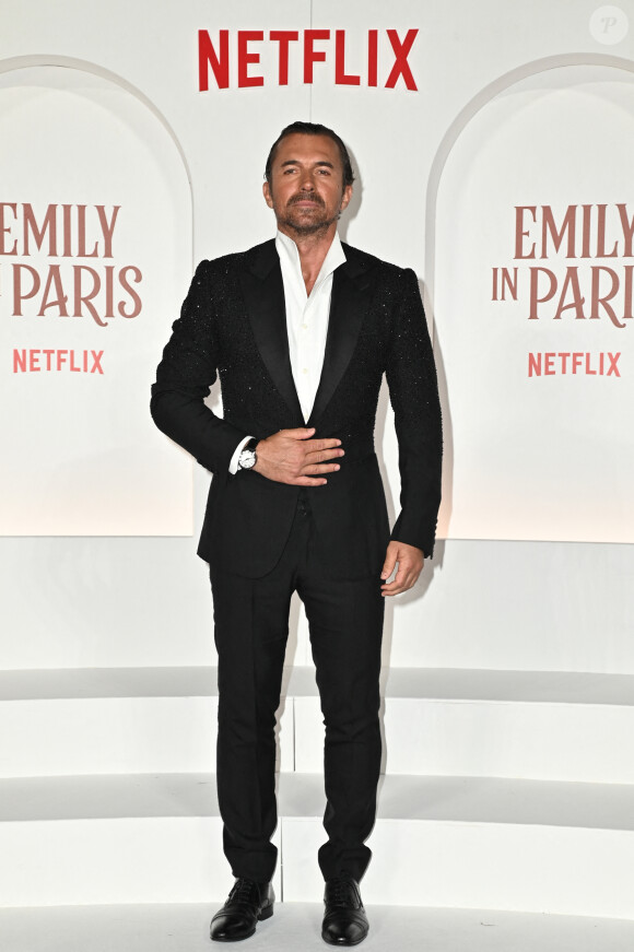 William Abadie - Première de la quatrième saison de la série '"Emily In Paris" à Rome le 10 septembre 2024.