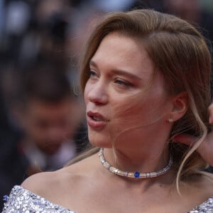 Léa Seydoux - Montée des marches du film " Le deuxième acte " pour la cérémonie d'ouverture du 77ème Festival International du Film de Cannes, au Palais des Festivals à Cannes. Le 14 mai 2024 © Olivier Borde / Bestimage