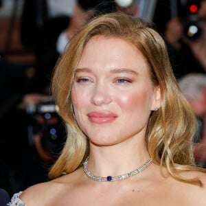 Léa Seydoux - Montée des marches du film " Le deuxième acte " pour la cérémonie d'ouverture du 77ème Festival International du Film de Cannes, au Palais des Festivals à Cannes. Le 14 mai 2024 © Jacovides-Moreau / Bestimage