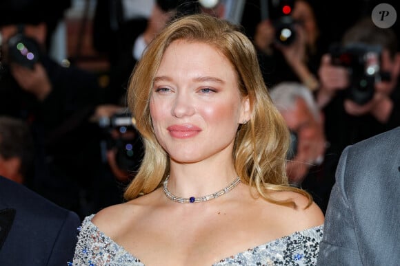 Léa Seydoux - Montée des marches du film " Le deuxième acte " pour la cérémonie d'ouverture du 77ème Festival International du Film de Cannes, au Palais des Festivals à Cannes. Le 14 mai 2024 © Jacovides-Moreau / Bestimage