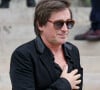 Ce jeudi 14 septembre 
Thomas Dutronc - Sortie des obsèques de l'auteure-compositrice-interprète et actrice française Françoise Hardy au crématorium du cimetière du Père-Lachaise à Paris, France, le 20 juin 2024. © Jacovides-Moreau/Bestimage 