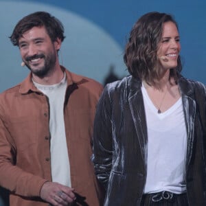 Exclusif - Jérémy Frérot, Laure Manaudou - Surprises - Enregistrement de l'émission "La Chanson secrète 11" à Paris, diffusée le 24 juin sur TF1. © Cyril Moreau / Bestimage 