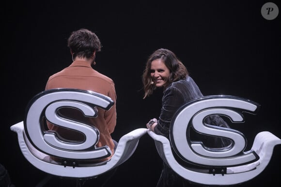 Exclusif - Jérémy Frérot, Laure Manaudou - Enregistrement de l'émission "La Chanson secrète 11" à Paris, diffusée le 24 juin sur TF1. © Cyril Moreau / Bestimage 