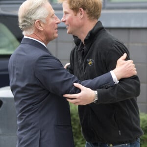 Le prince Harry et le prince Charles assistent aux Invictus Games à Londres, au Royaume-Uni, le 11 septembre 2014. Photo par Paul Edwards/The Sun/News Licensing/ABACAPRESS.COM