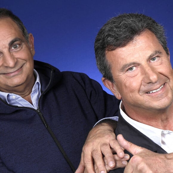 Après de multiples rebondissements, il est toujours à l'antenne avec Pascal Bataille dans Y'a que la vérité qui compte.Pascal Bataille et Laurent Fontaine lors d'une séance photo à Paris, France, le 28 septembre 2022. Photo par Vim/ABACAPRESS.COM