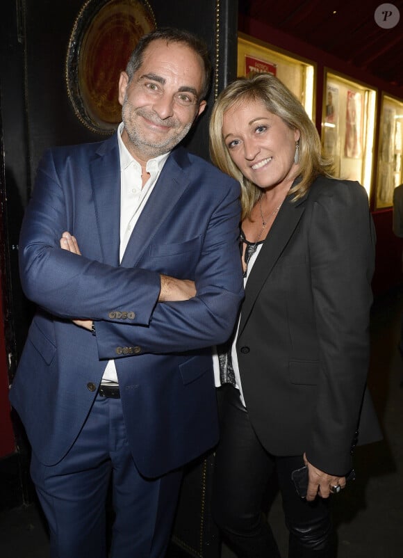 Laurent Fontaine et Valérie Douillet - 1ère édition des "Trophées du bien être" au profit de la fondation Mimi Ullens au Théâtre de la Gaité Montparnasse à Paris le 21 septembre 2015. Cette soirée est l'occasion de célébrer de grands thèmes : le soin de soi, le rire et la culture, le goût, le beau, la santé, le dépassement de soi, le bien-être au travail et la technologie au service du mieux-être et de la santé. 