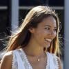 Jessica Michibata, compagne de Jenson Button dans le paddock du grand prix d'Australie