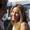 Jessica Michibata, compagne de Jenson Button dans le paddock du grand prix d'Australie
