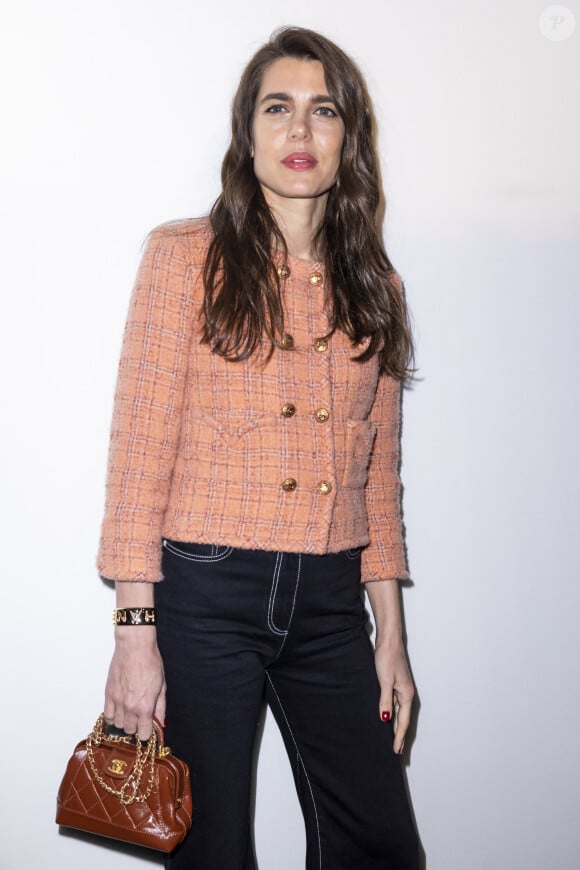 Charlotte Casiraghi - Photocall du défilé de mode Femmes prêt-à-porter automne-hiver 2024/2025 "Chanel" lors de la fashion week de Paris le 5 mars 2024. © Olivier Borde / Bestimage