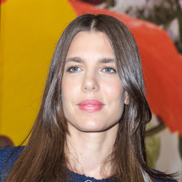 Charlotte Casiraghi - Photocall du défilé de mode printemps-été 2024 "Chanel" au Grand Palais Ephémère lors de la fashion week de Paris. Le 3 octobre 2023 © Olivier Borde / Bestimage 