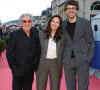 Nelly Auteuil, Daniel Auteuil et Hugo Gélin au tapis rouge du 38ème festival du film de Cabourg, France, le 14 juin 2024. Les Journées romantiques du 38ème Festival du film de Cabourg (Calvados) auront lieu du 12 au 16 juin. © Coadic Guirec/Bestimage