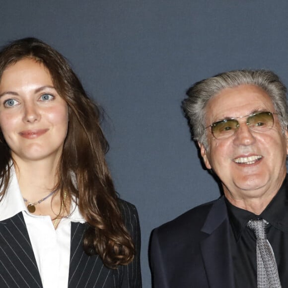 Daniel Auteuil et sa fille Nelly lors de l'avant-première du film "Le fil" au cinéma Arlequin à Paris le 9 septembre 2024. © Marc Ausset-Lacroix / Bestimage