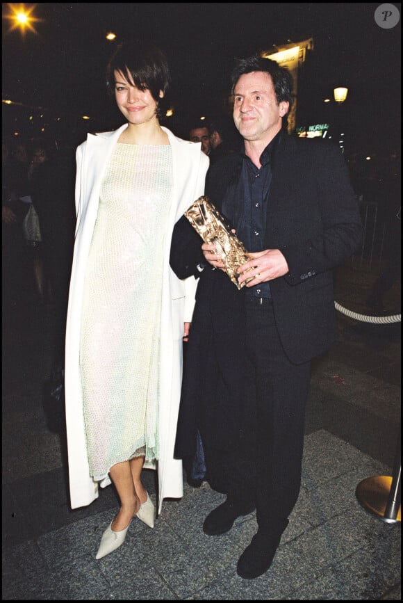 Marianne Denicourt et Daniel Auteuil en 2000