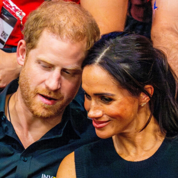 Le prince Harry, duc de Sussex, ici sur des photos d'archives, fêtera son 40e anniversaire avec son épouse Meghan Markle, duchesse de Sussex, et leurs enfants Archie et Lilly Mountbatten Windsor, probablement dans leur villa de Montecito, en Californie. Sur la photo : Prince Harry, Meghan Markle