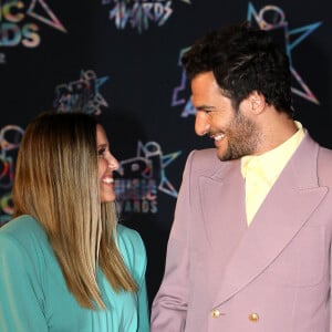 Amir et sa femme Lital Haddad au photocall de la 24ème édition des "NRJ Music Awards (NMA)" au Palais des Festivals à Cannes le 18 novembre 2022. © Dominique Jacovides / Bestimage 