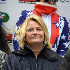 Marina Carrère d'Encausse - People à la 98ème édition du Grand Prix d'Amérique à l'hippodrome de Vincennes le 27 janvier 2019. Les recettes des entrées du jour sur l'hippodrome seront reversées à l'association SOS Autisme France. © Lionel Urman/Bestimage 