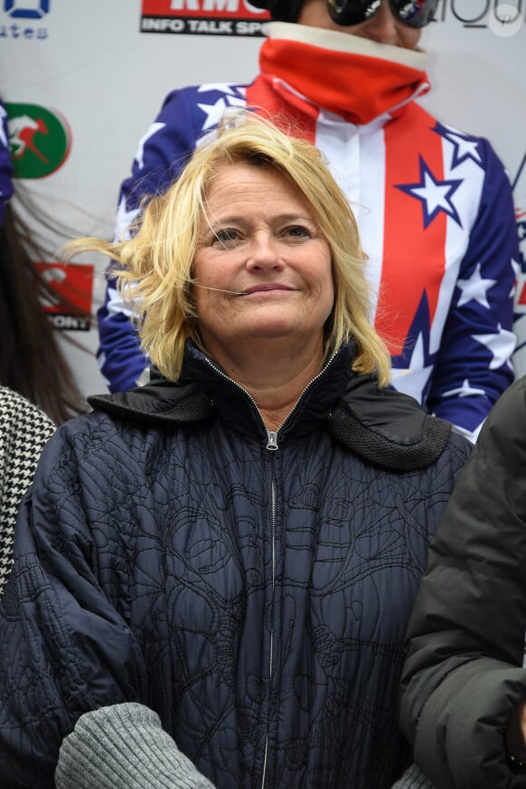 Marina Carrère d'Encausse - People à la 98ème édition du Grand Prix d'Amérique à l'hippodrome de Vincennes le 27 janvier 2019. Les recettes des entrées du jour sur l'hippodrome seront reversées à l'association SOS Autisme France. © Lionel Urman/Bestimage 