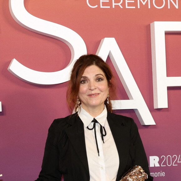 Agnès Jaoui, César d'honneur - Photocall des lauréats (press room) lors de la 49ème édition de la cérémonie des César à l'Olympia à Paris le 23 février 2024 © Dominique Jacovides / Olivier Borde / Bestimage