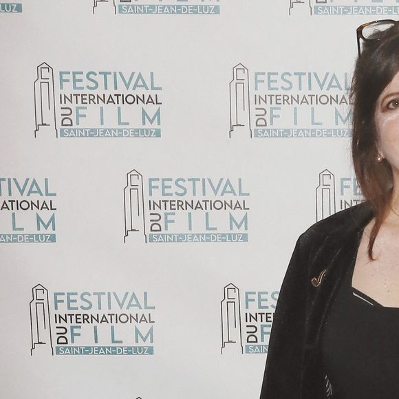 Agnès Jaoui - Cérémonie de clôture du 10ème festival international du film de Saint-Jean de Luz le 7 octobre 2023. © Patrick Bernard/ Bestimage