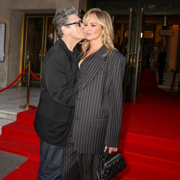 Les amoureux ont foulé leur tout premier tapis rouge
Première sortie officielle pour Adriana Karembeu et son compagnon Marc Lavoine au photocall du Concerto pour la Paix d'Omar Harfouch : Un Appel à l'Unité et à la Paix au Théâtre des Champs Elysées à Paris, France, le 18 septembre 2024. © Guirec-Perusseau-Tribeca/Bestimage 