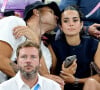 Dans l'émission Legend, Florent Manaudou s'est exprimé sur ses désirs d'enfants
 
Florent Manaudou et sa compagne Lola Dumenil - Les célébrités en tribunes pendant l'épreuve de basketball de Demi-Finale opposant la France à l'Allemagne lors des Jeux Olympiques de Paris 2024 (JO) à l'Arena Bercy, à Paris, France, le 8 août 2024. © Jacovides-Perusseau/Bestimage