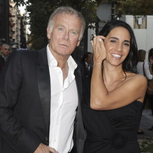 Franck Dubosc et sa femme Danièle arrivant au "Concerto pour la Paix" organisé par Omar Harfouch au Théâtre des Champs Élysées à Paris, France, le 18 Septembre 2024. © Perusseau / Tribeca / Bestimage 