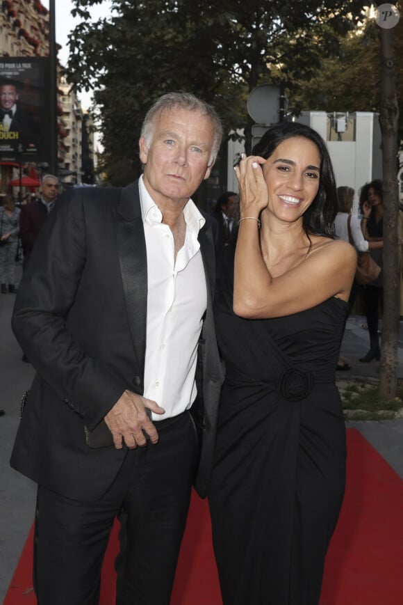 Franck Dubosc et sa femme Danièle arrivant au "Concerto pour la Paix" organisé par Omar Harfouch au Théâtre des Champs Élysées à Paris, France, le 18 Septembre 2024. © Perusseau / Tribeca / Bestimage 