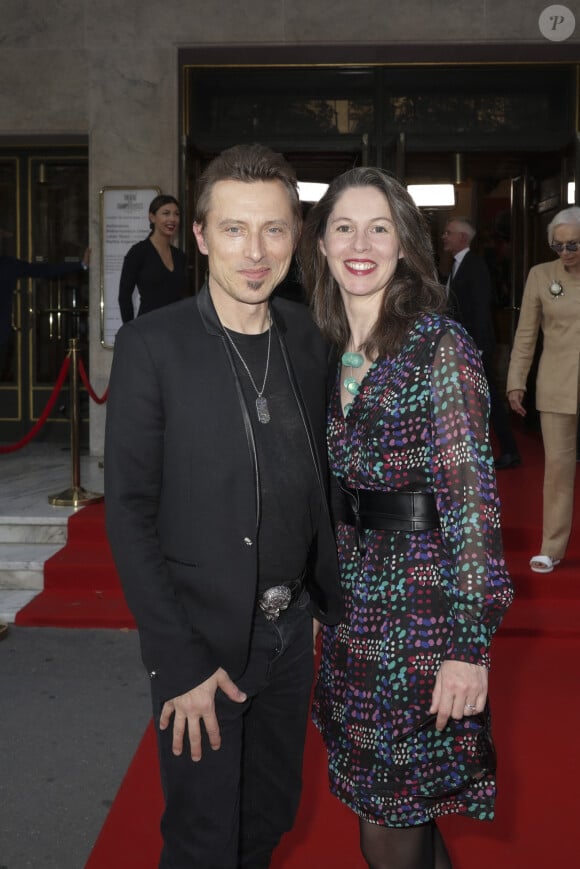 Greg Zlap et sa femme arrivant au "Concerto pour la Paix" organisé par Omar Harfouch au Théâtre des Champs Élysées à Paris, France, le 18 Septembre 2024. © Perusseau / Tribeca / Bestimage 