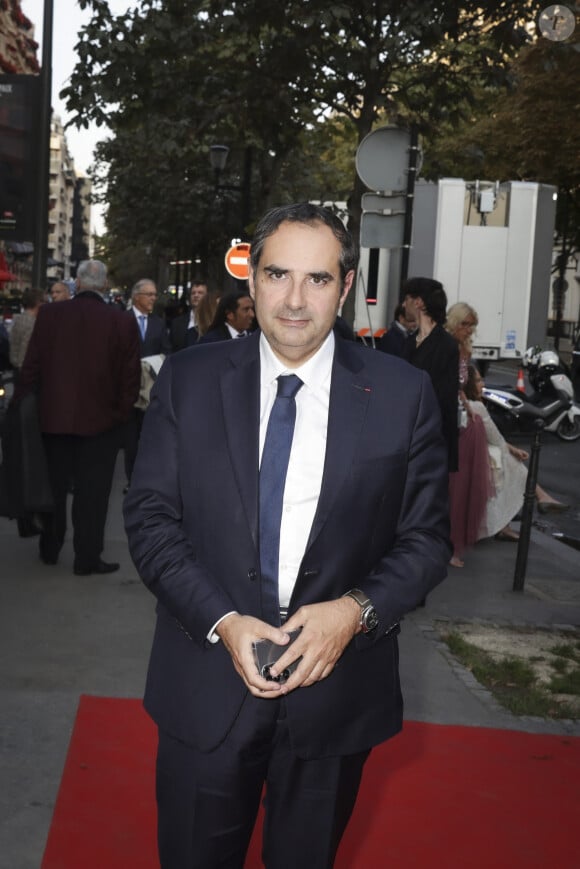 Elie Korchia arrivant au "Concerto pour la Paix" organisé par Omar Harfouch au Théâtre des Champs Élysées à Paris, France, le 18 Septembre 2024. © Perusseau / Tribeca / Bestimage 